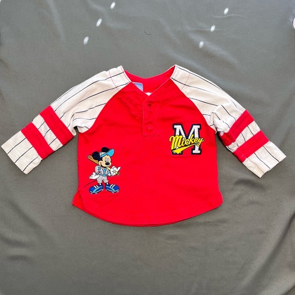 Baby Boy Vintage Mickey Mouse Outfit Sizes:12-18M - Picture 2 of 14